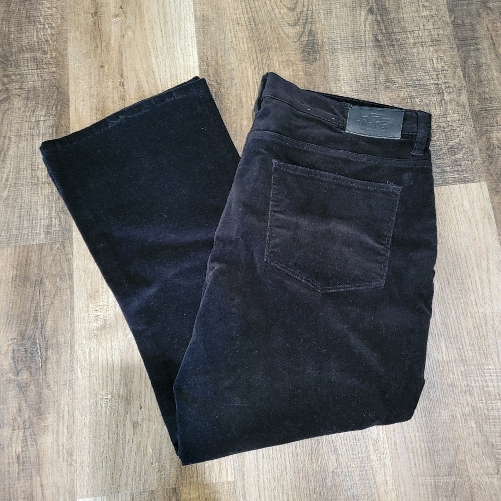 Ralf Lauren Black Corduroy Pants